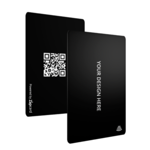 Custom Black PVC Cards