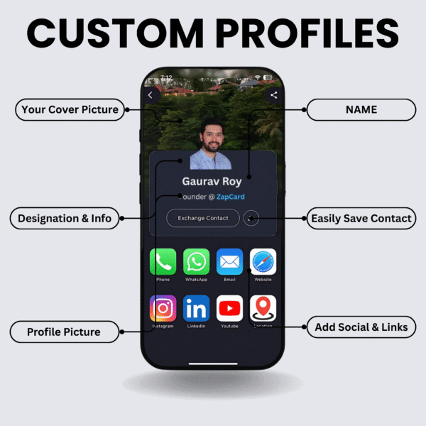 Custom Logo NFC - Zapcard CustomCore - Image 3