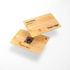Wodden Cards – Zapcard Sandgrain