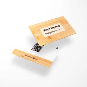 Wodden Cards – Zapcard Maple