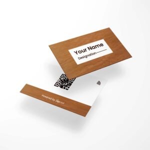 Wodden Cards - Zapcard Earthtone
