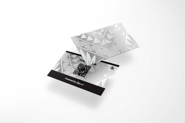 Black Metal - Zapcard Chrome Crest