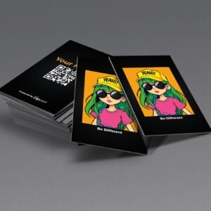 PVC Cards-Zapcard Be Different Girl